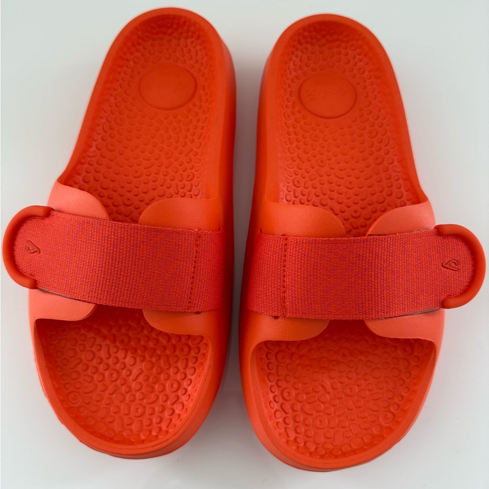 NWT Allbirds Sugar Slider – W12 / M10 – Buoyant Orange (AB0049U100)